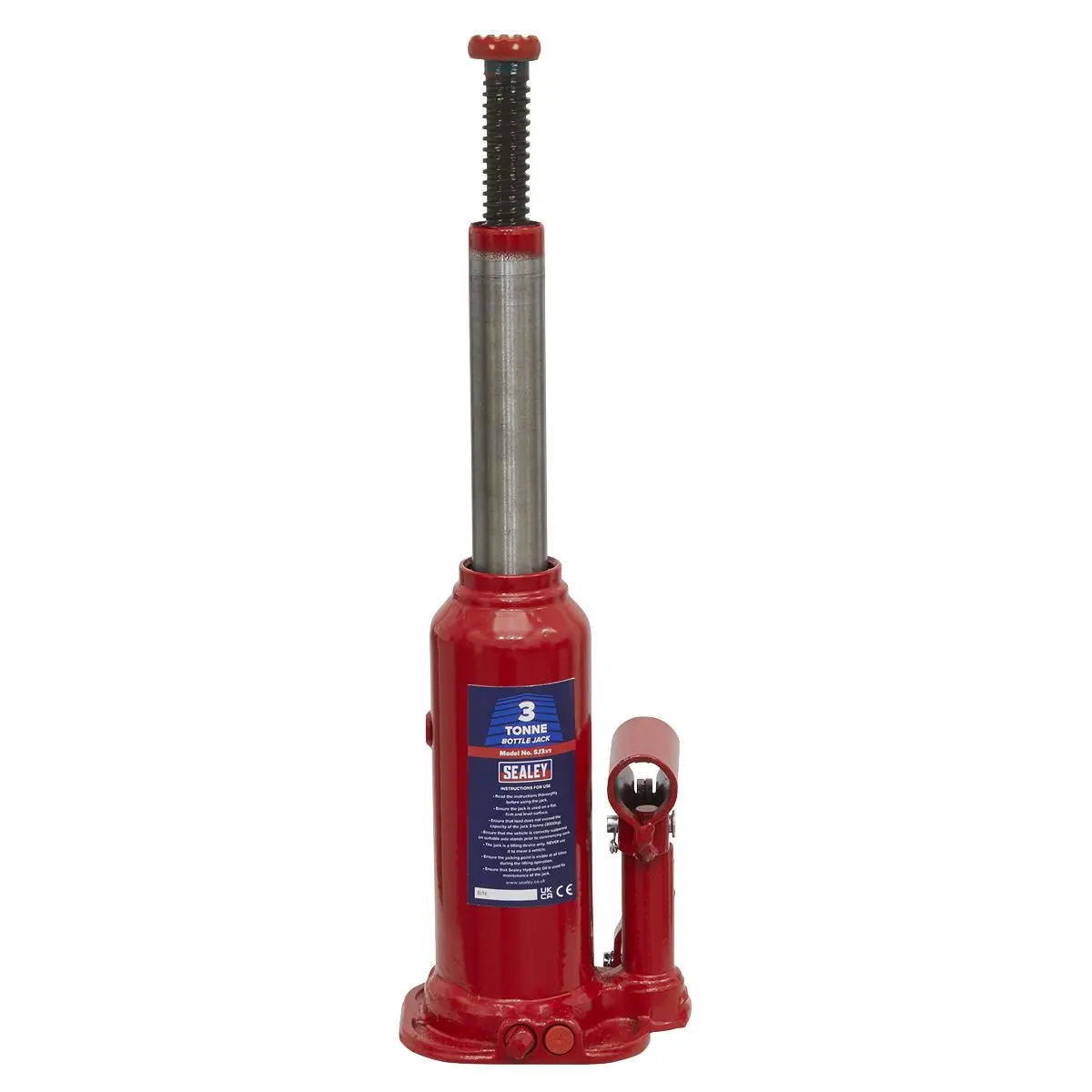 Sealey Bottle Jack 3 Tonne - Image 2