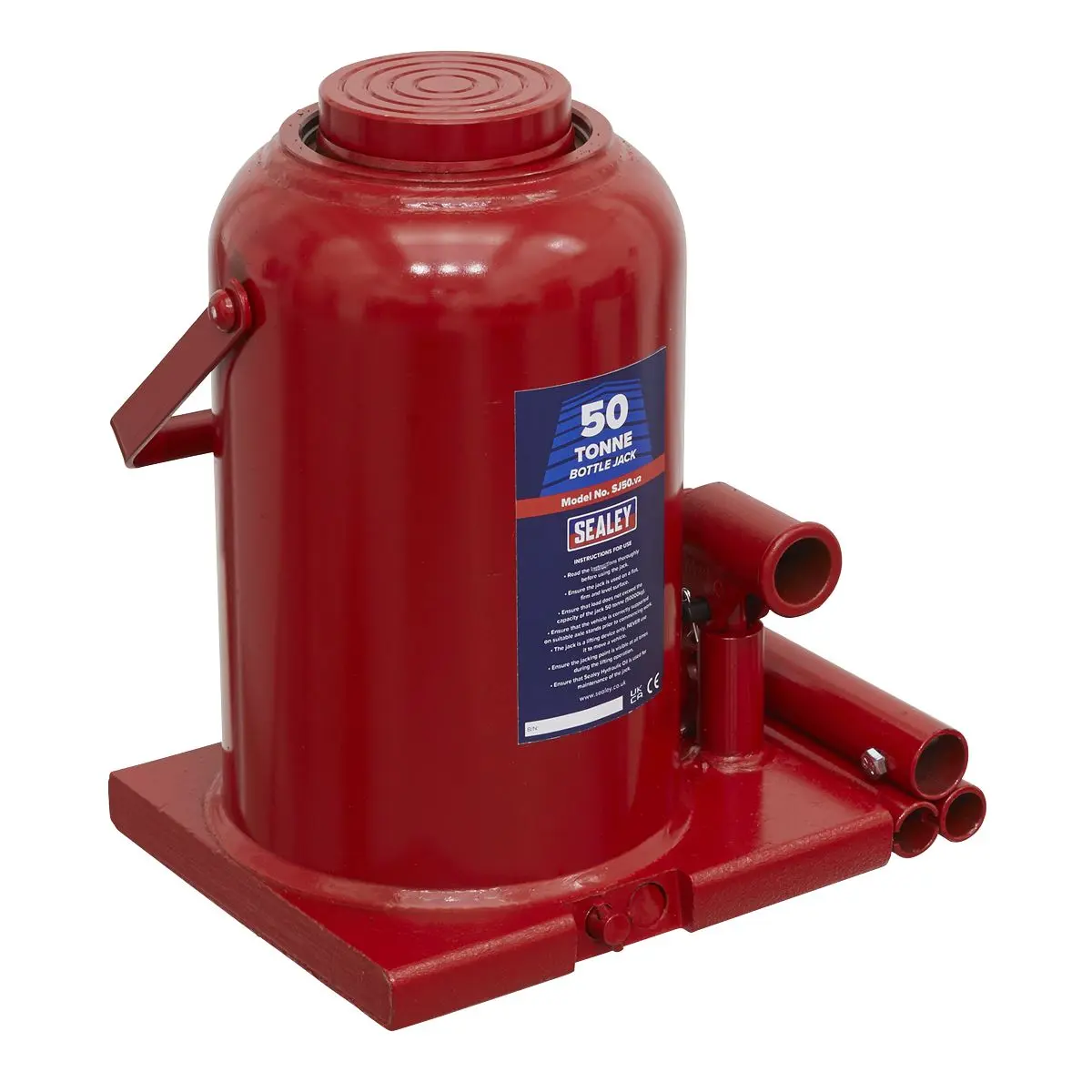 Sealey Bottle Jack 50 Tonne - Image 8