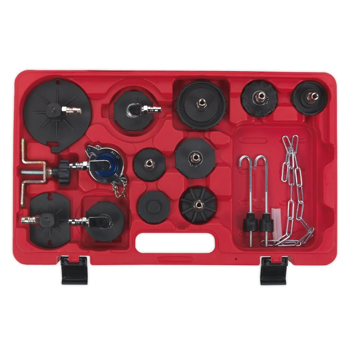 Sealey Brake & Clutch Bleeder Cap Set - Image 3