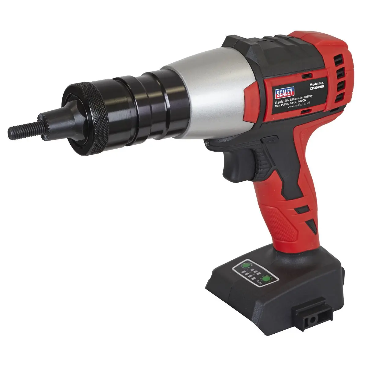 Sealey Brushless Cordless Nut Riveter 20V SV20 Series - Body Only - Image 10