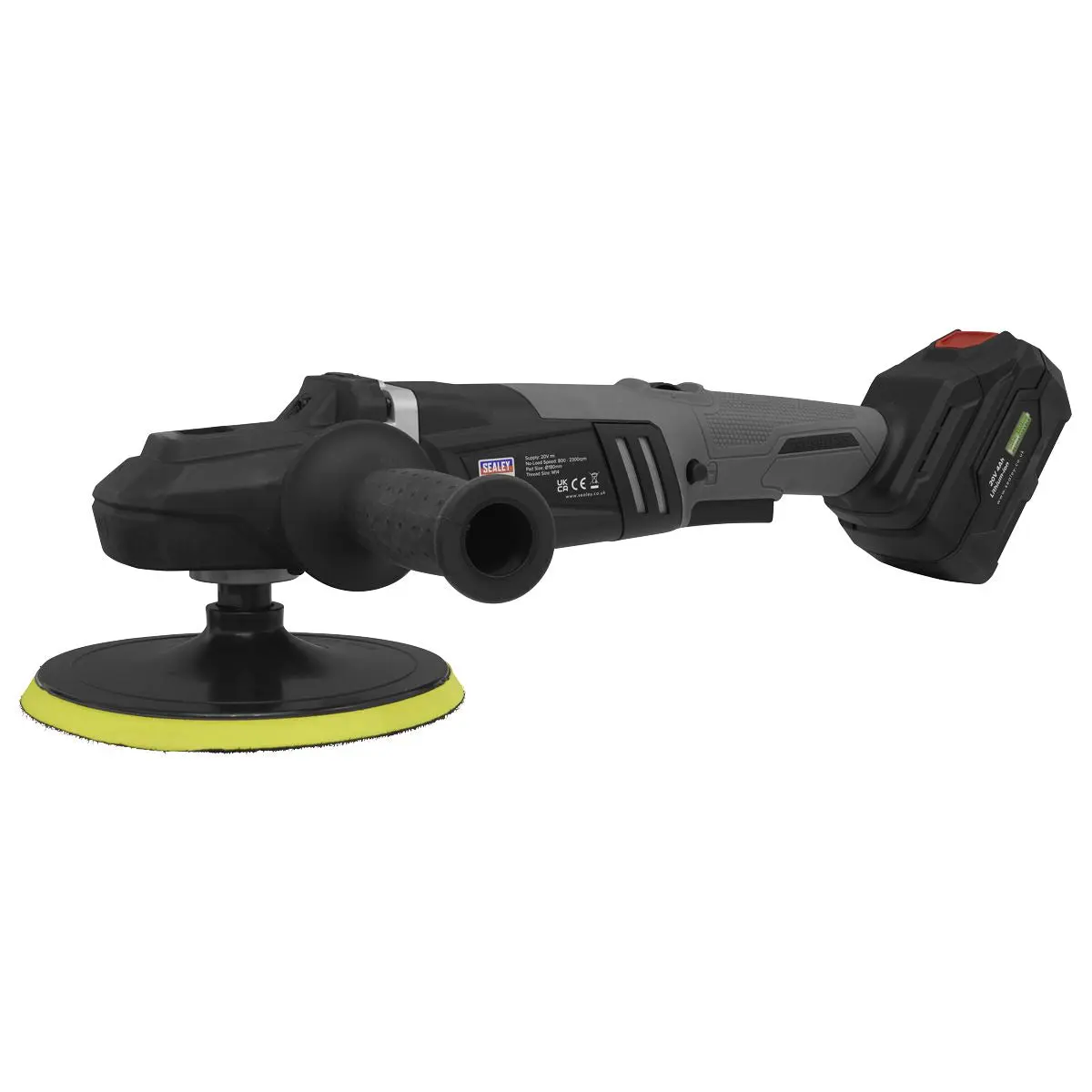 Sealey Premier Brushless Rotary Polisher 20V SV20 Series Ø180mm - Body Only - Image 6