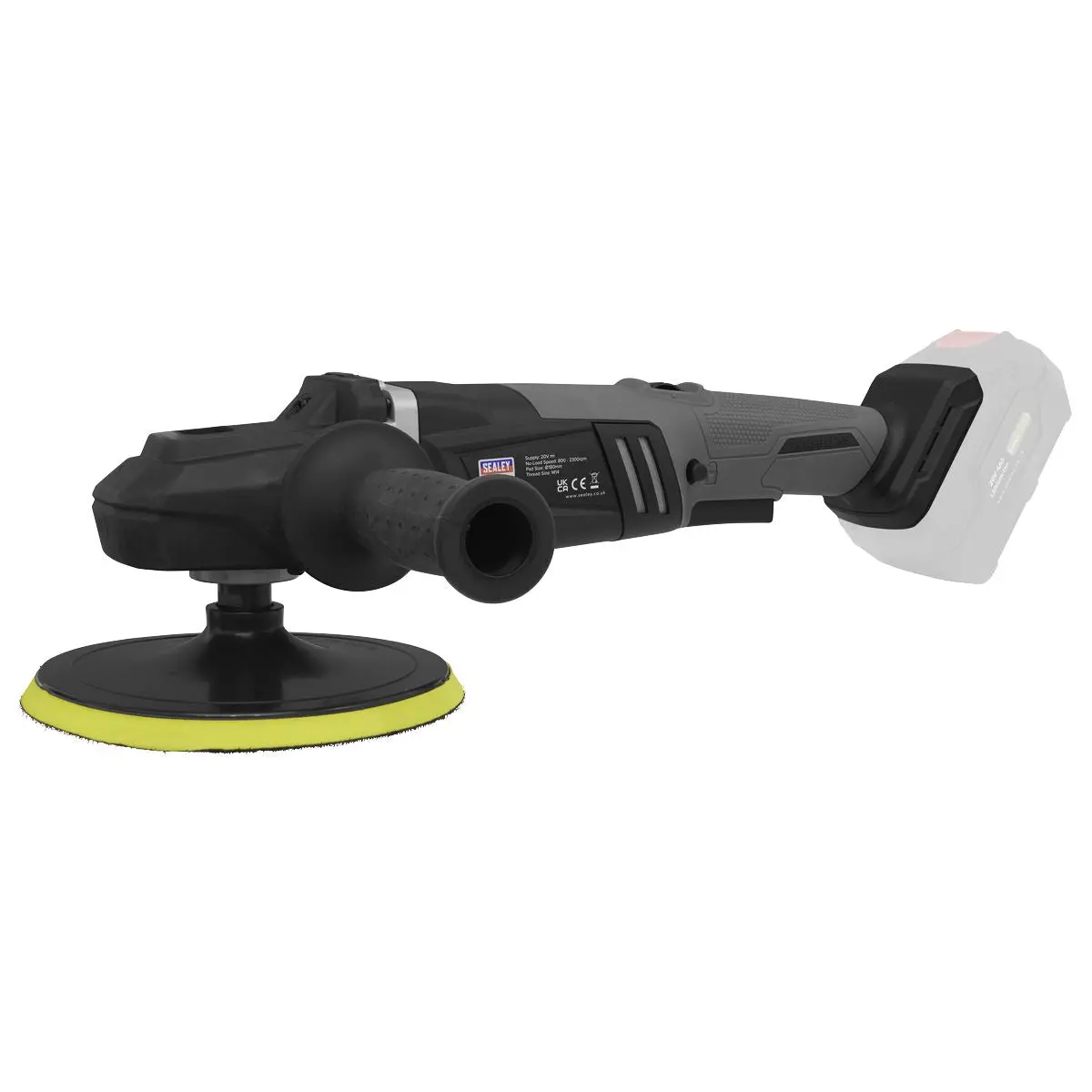 Sealey Premier Brushless Rotary Polisher Kit Ø180mm 20V 4Ah SV20 Series - Image 6