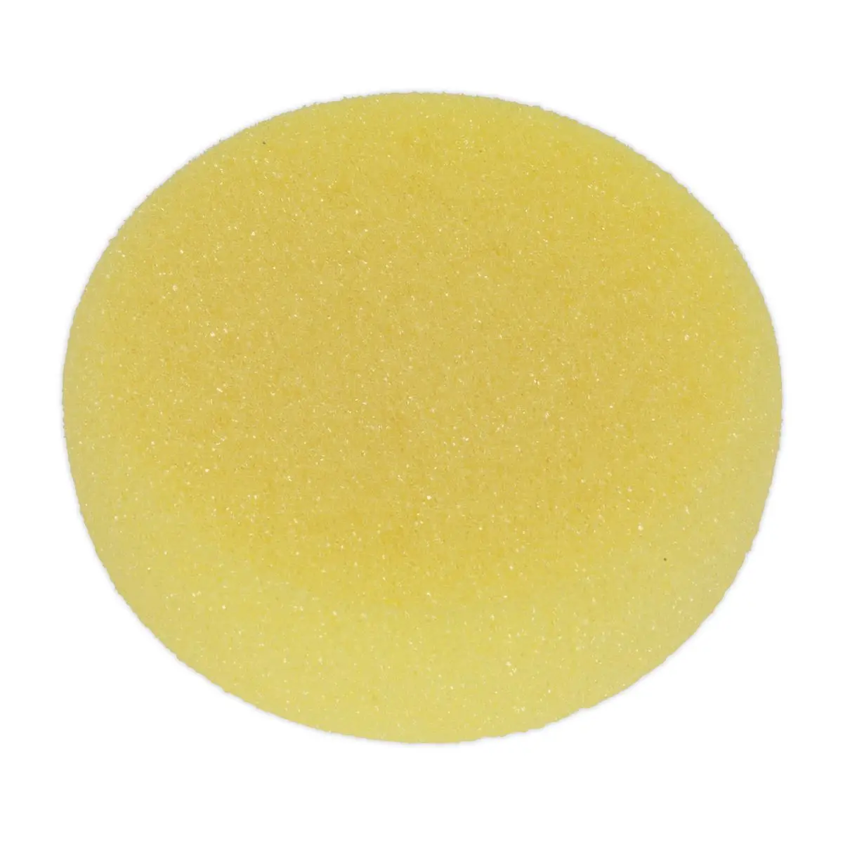 Sealey Buffing & Polishing Foam Head Hook-and-Loop Ø150 x 50mm Yellow/Coarse