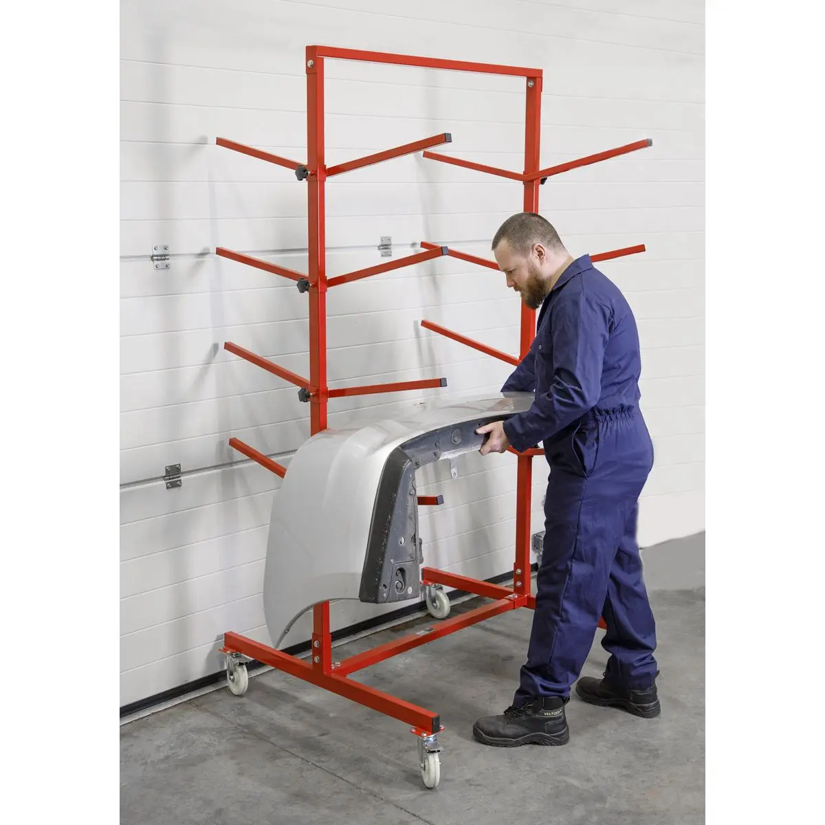 Sealey Bumper Rack Double-Sided 4-Level - Image 2