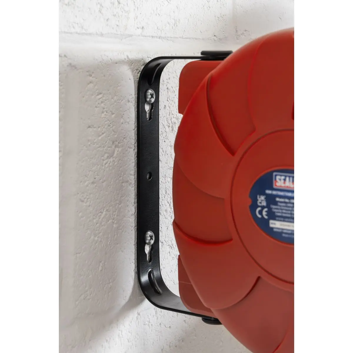 Sealey Cable Reel System Retractable 10m 2 x 230V Socket - Image 7