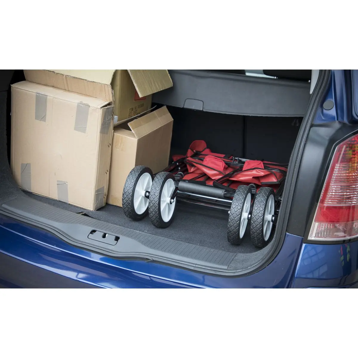 Sealey Canvas Trolley 70kg Capacity Folding - Image 2