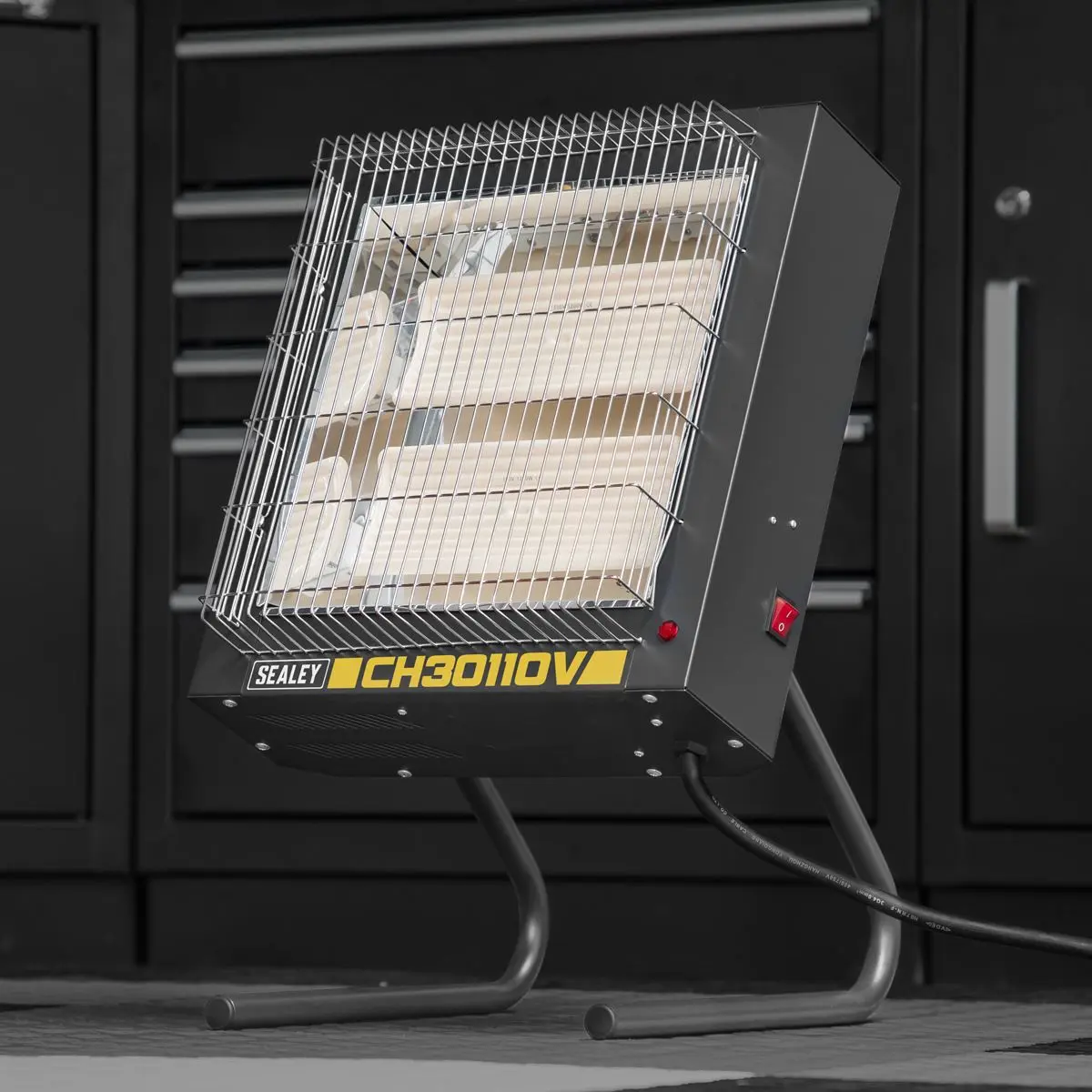 Sealey Ceramic Heater 1.2/2.4kW - 110V - Image 6