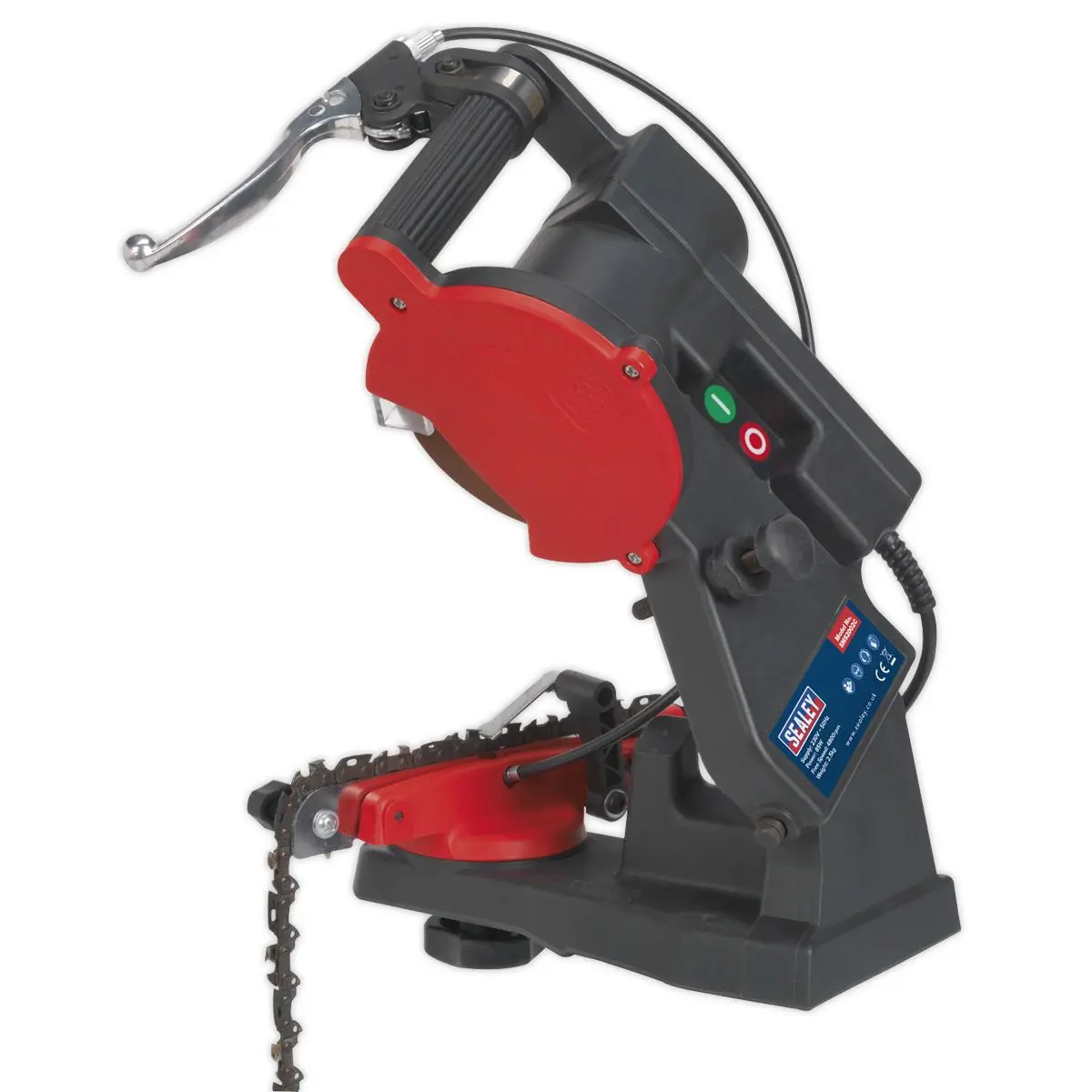Sealey Chainsaw Blade Sharpener - Quick Locating 85W - Image 11