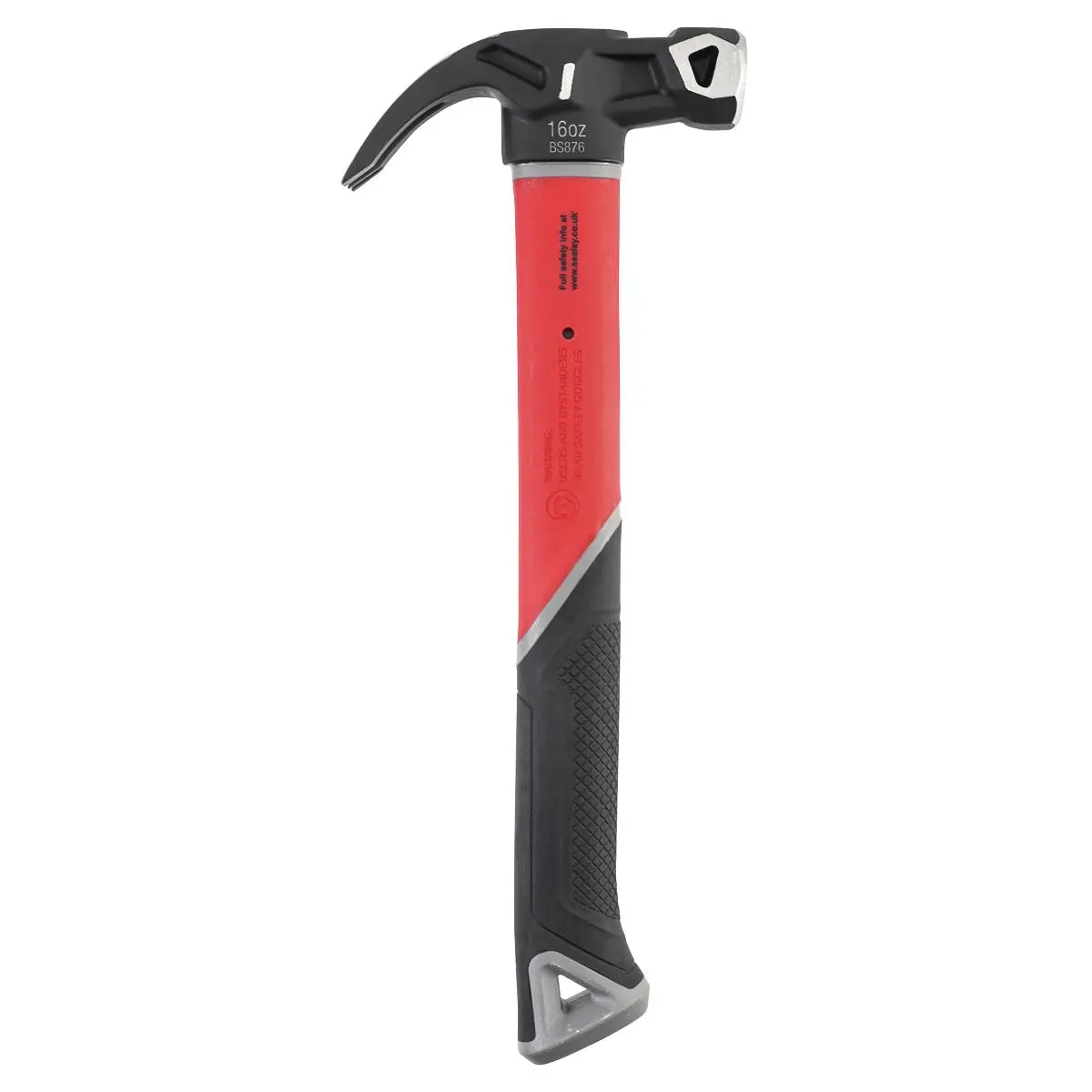 Sealey Claw Hammer 16oz Graphite Premier - Image 5