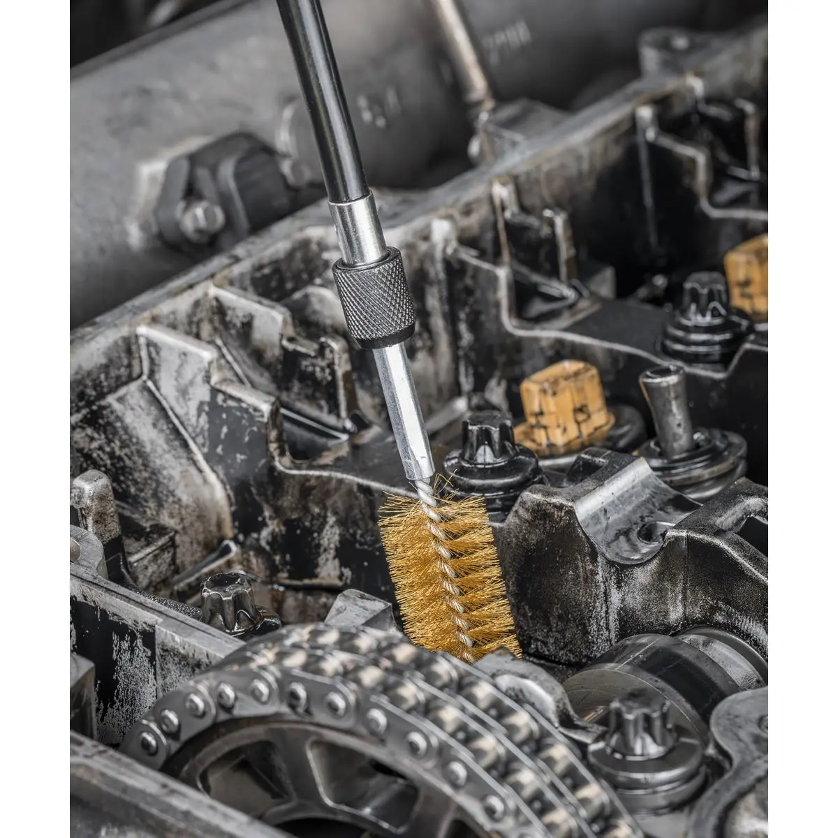 Sealey Cleaning Brush Set Injector Bore 14pc - Image 2