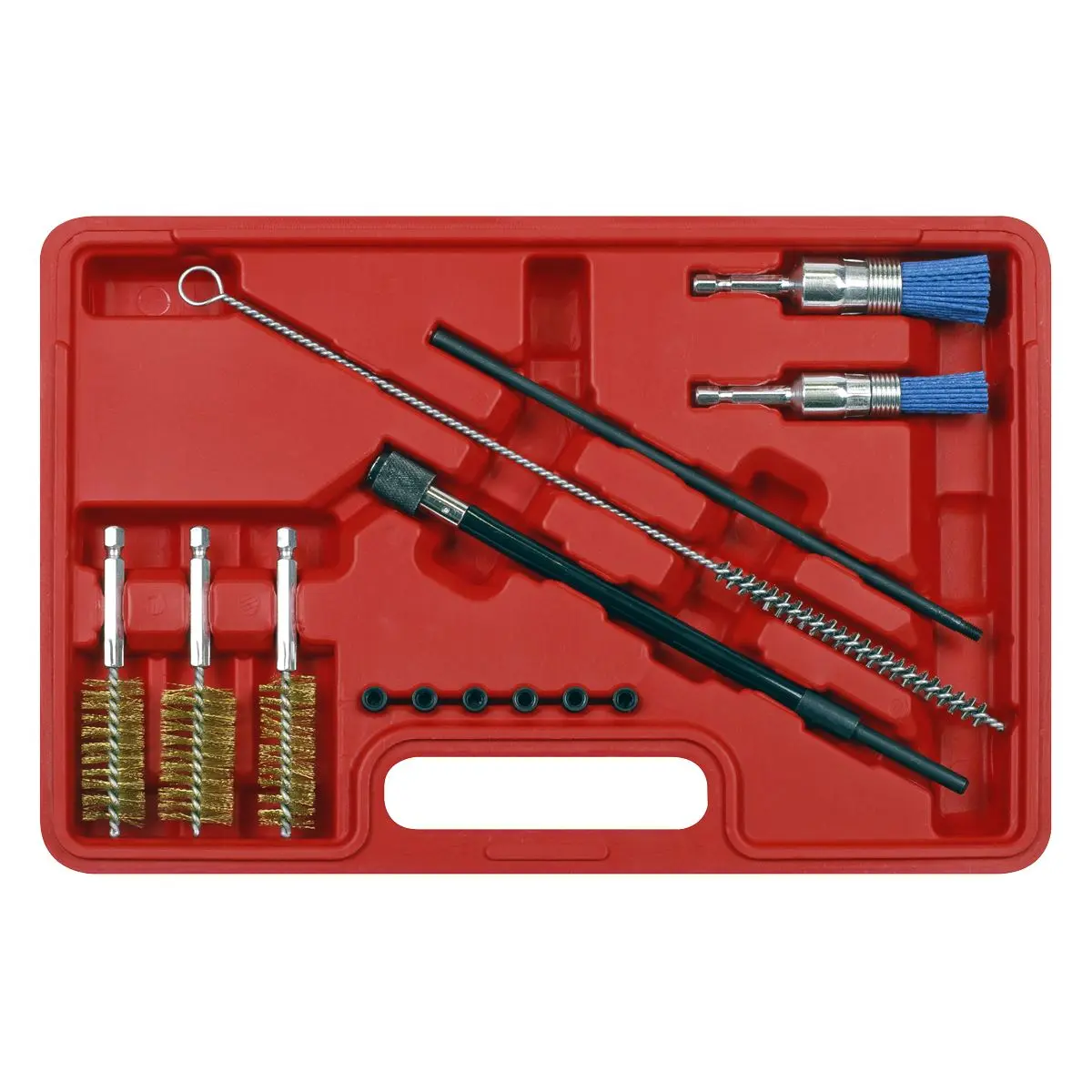 Sealey Cleaning Brush Set Injector Bore 14pc - Image 4