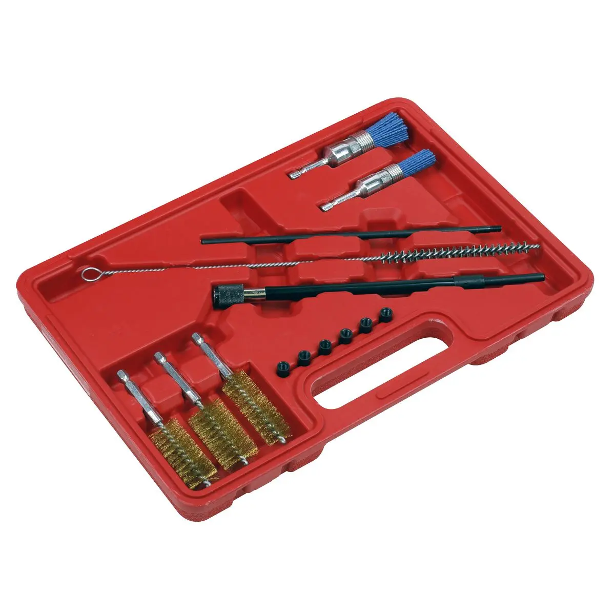 Sealey Cleaning Brush Set Injector Bore 14pc - Image 5