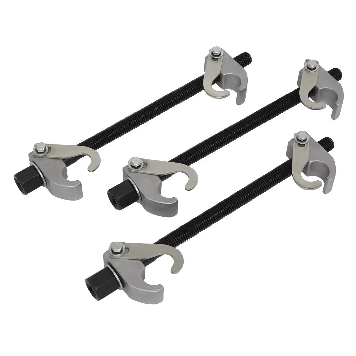 Sealey Coil Spring Compressor 1200kg 3pc with Safety Hooks - Image 2