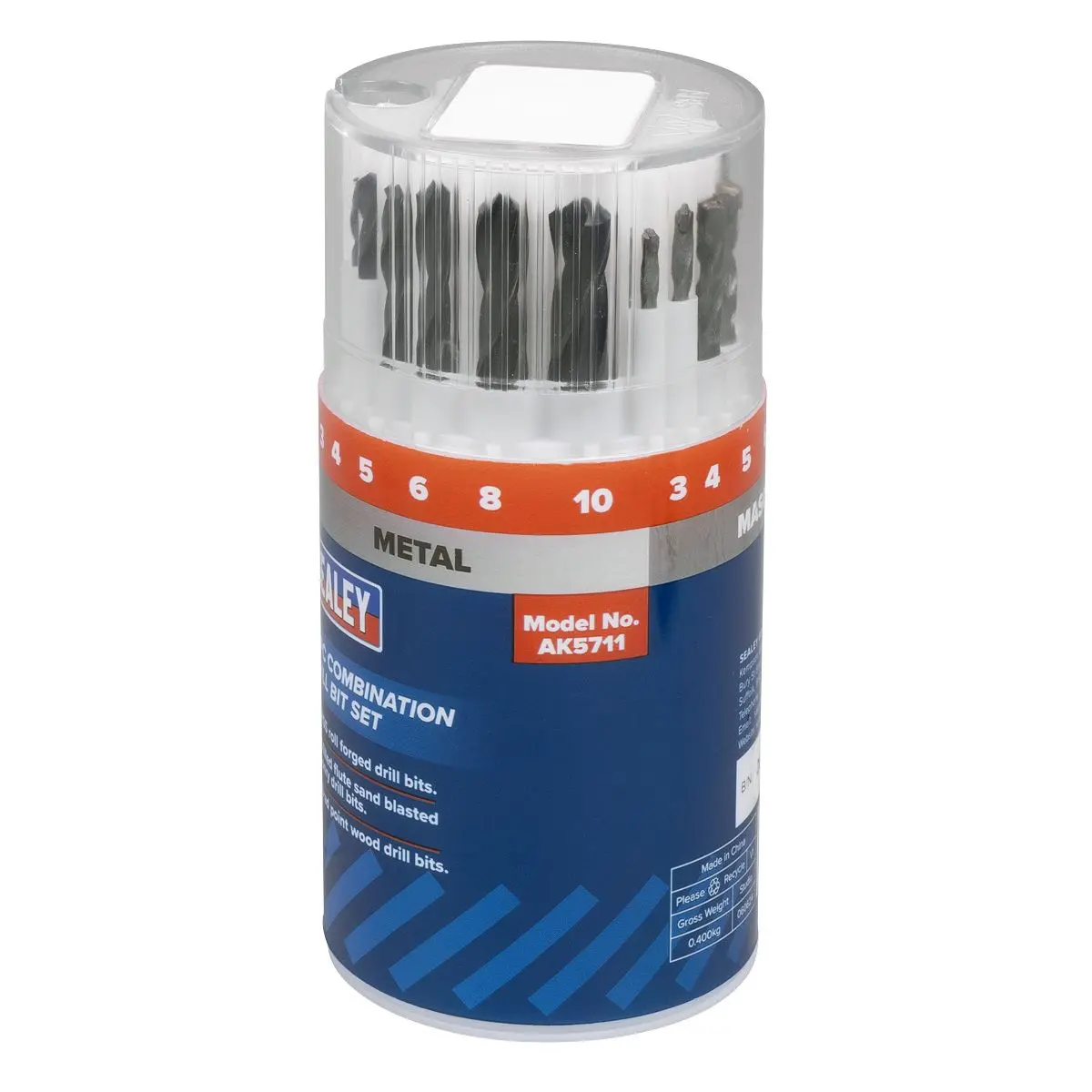 Sealey Combination Drill Bit Set 18pc - Image 8