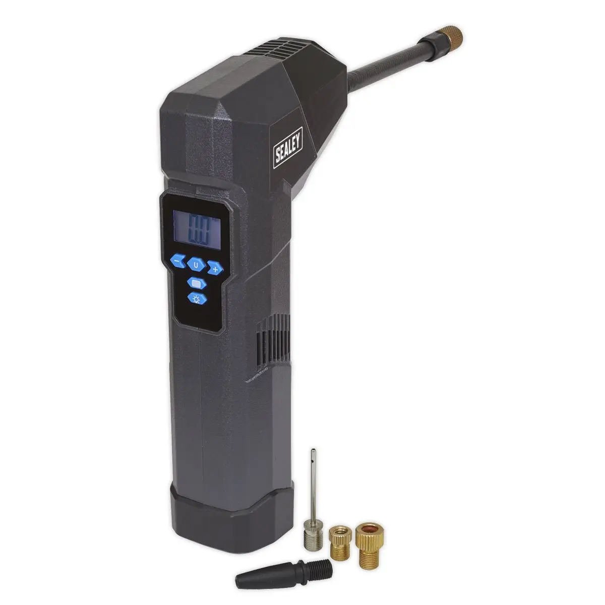 Sealey Compact Rechargeable Tyre Inflator & Power Bank with Worklight - Image 3