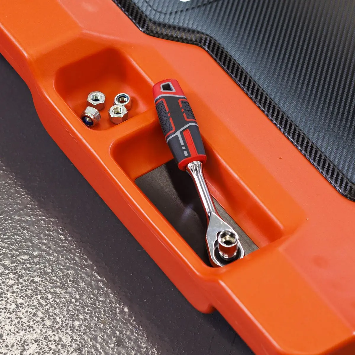 Sealey Composite Padded Creeper with 6 Wheels - Image 4