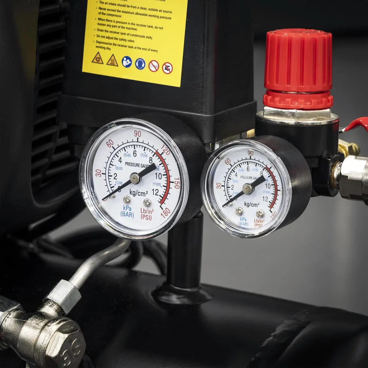 Sealey 24L Direct Drive Air Compressor 2hp - Image 7