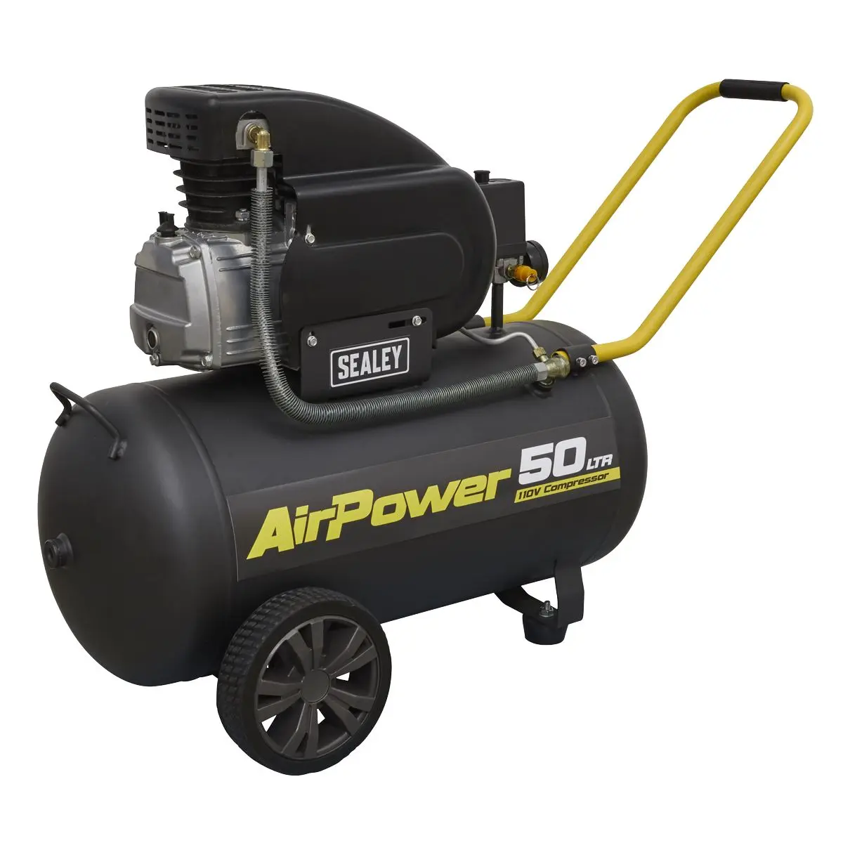 Sealey 50L Direct Drive Air Compressor 2hp 110V - Image 3