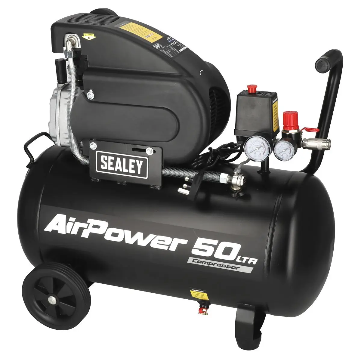 Sealey 50L Direct Drive Air Compressor 2hp - Image 7