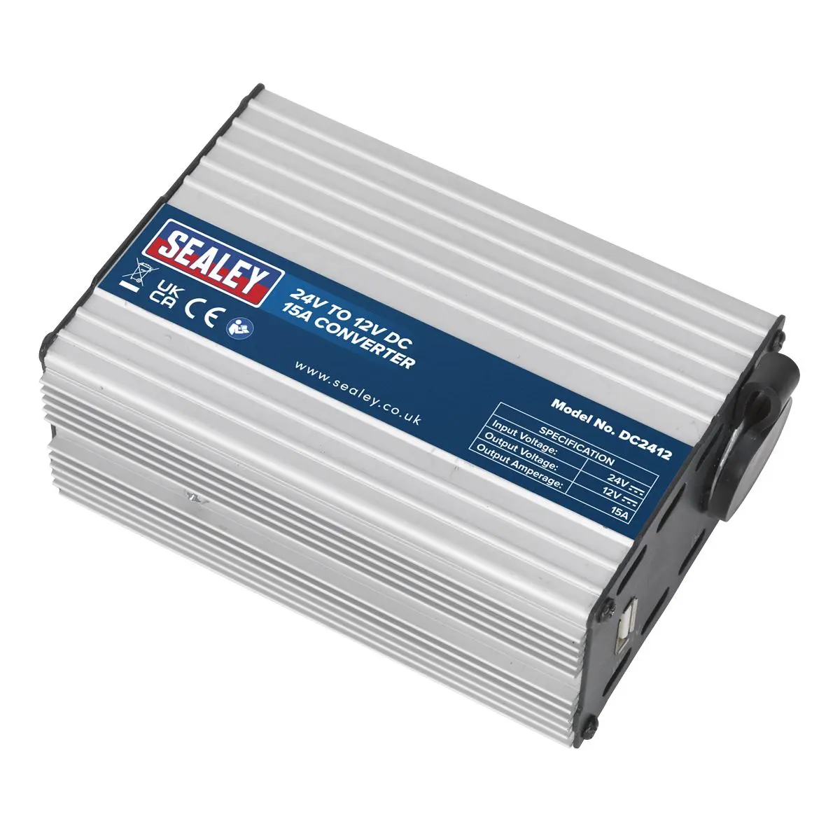 Sealey Converter 24V to 12V DC 15A - Image 3