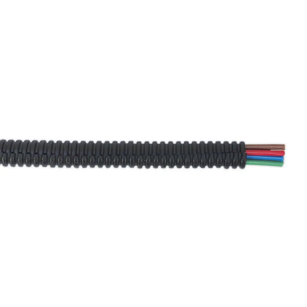 Sealey Convoluted Cable Sleeving Split Ø7-10mm 50m