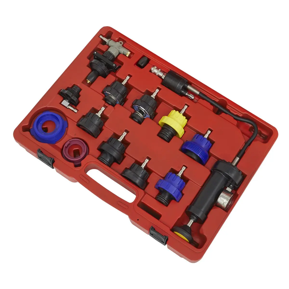Sealey Cooling System Pressure Test Kit 13 Piece - Image 5
