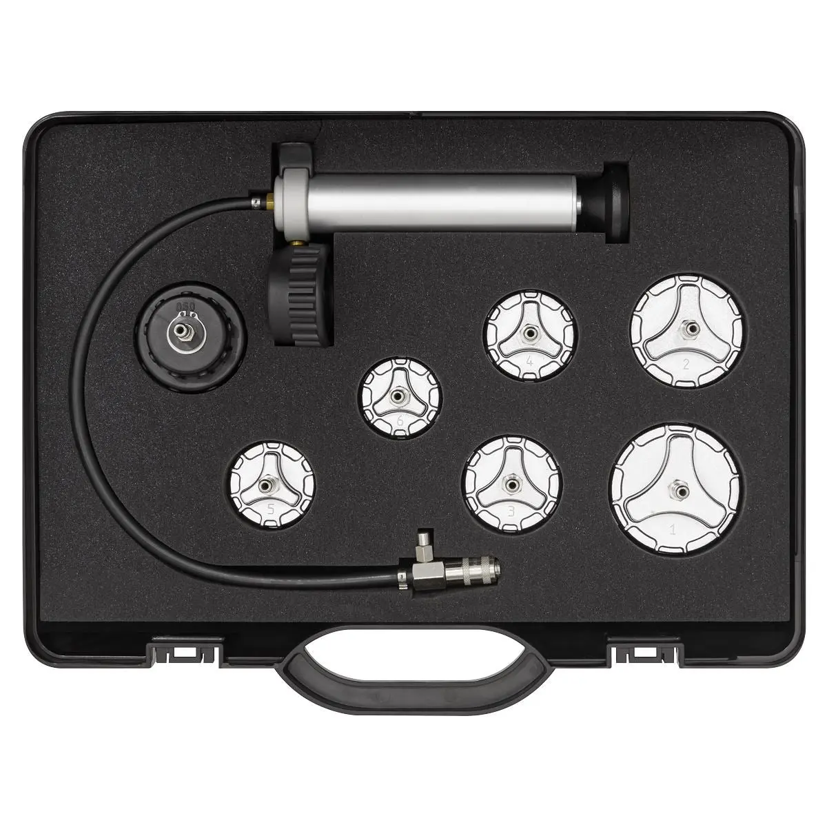 Sealey Cooling System Pressure Test Kit 7pc - Commercial - Image 4