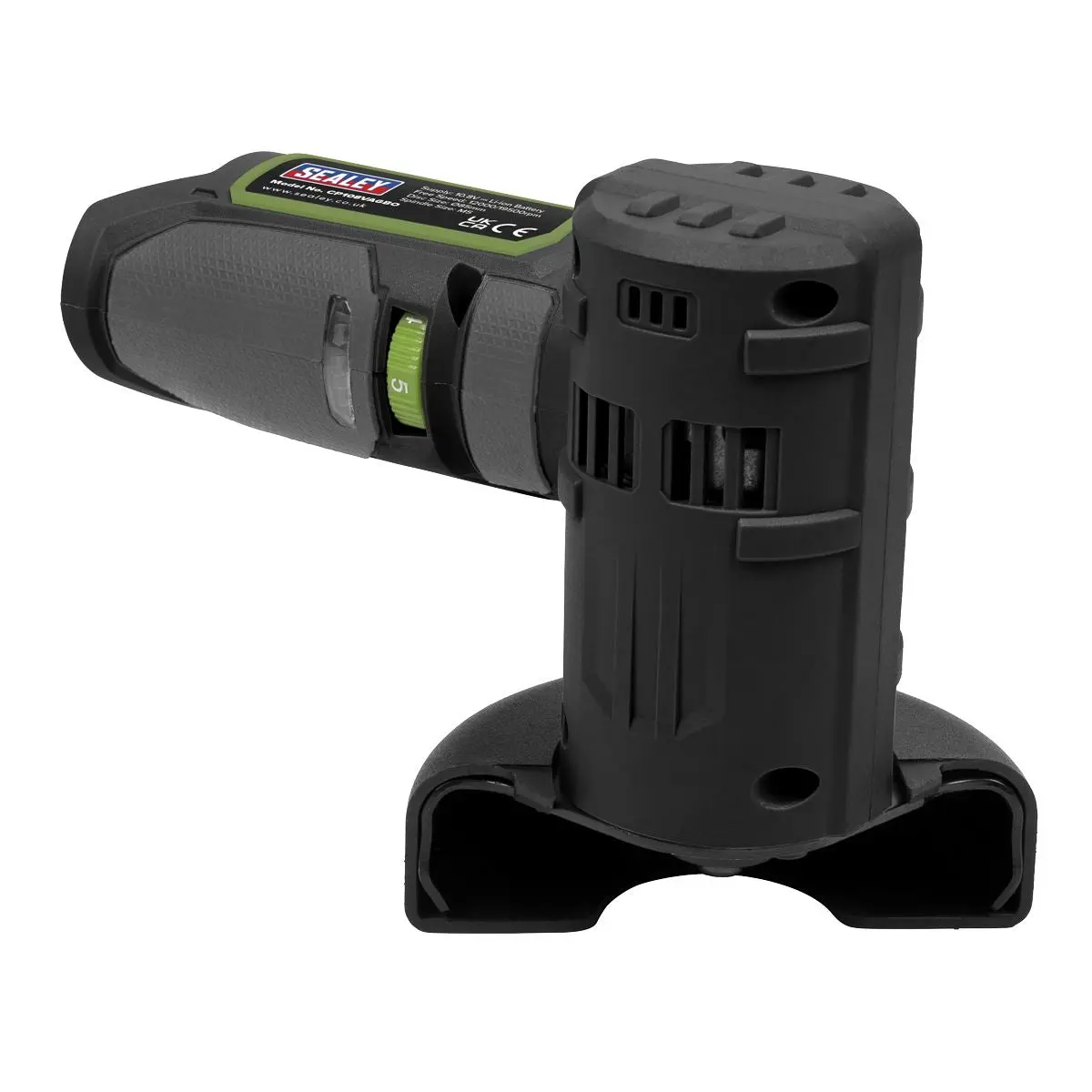 Sealey Cordless Angle Grinder Kit 10.8V 2Ah SV10.8 Series Ø85mm - Image 4
