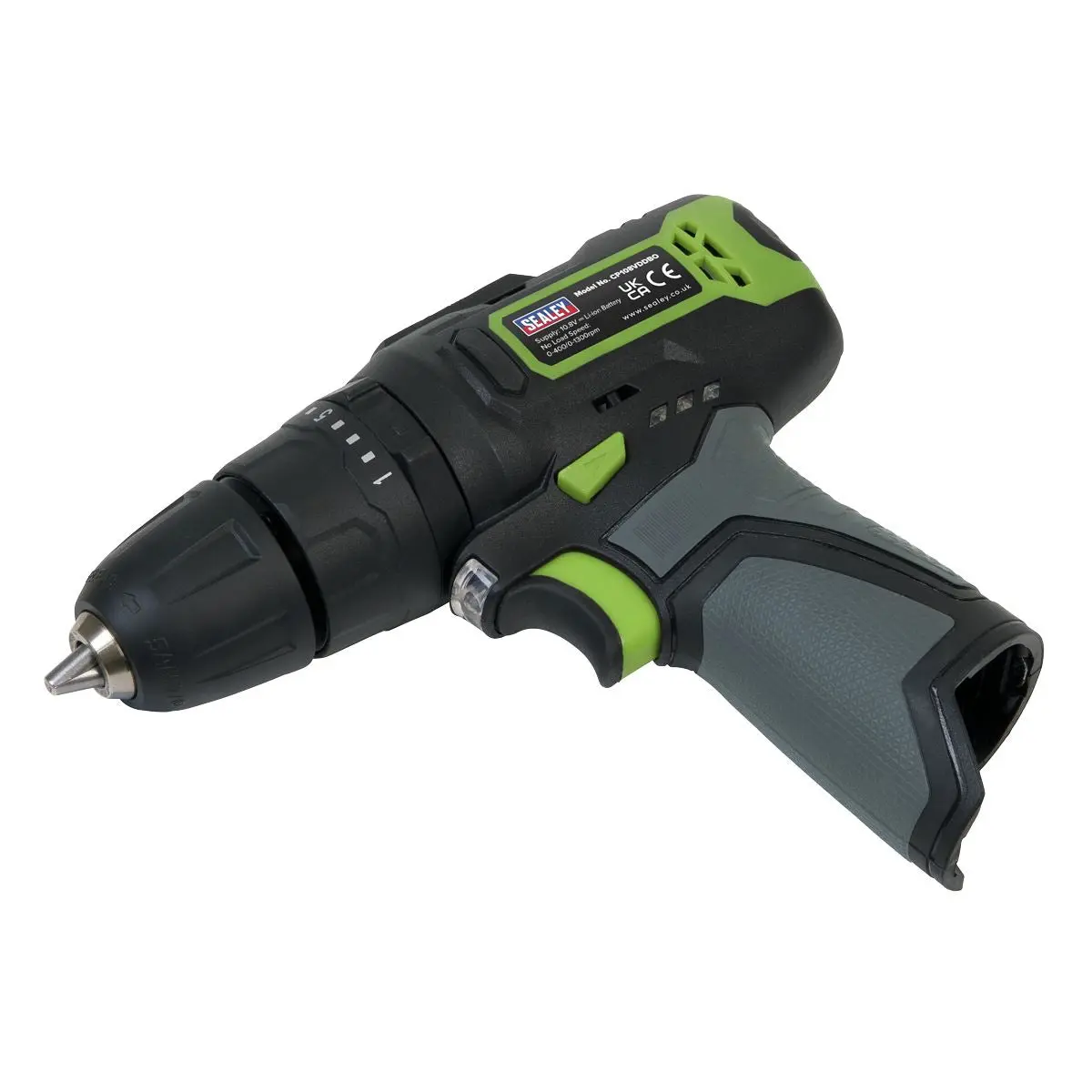 Sealey Cordless Combi Drill Ø10mm 10.8V SV10.8 Series - Body Only - Image 2