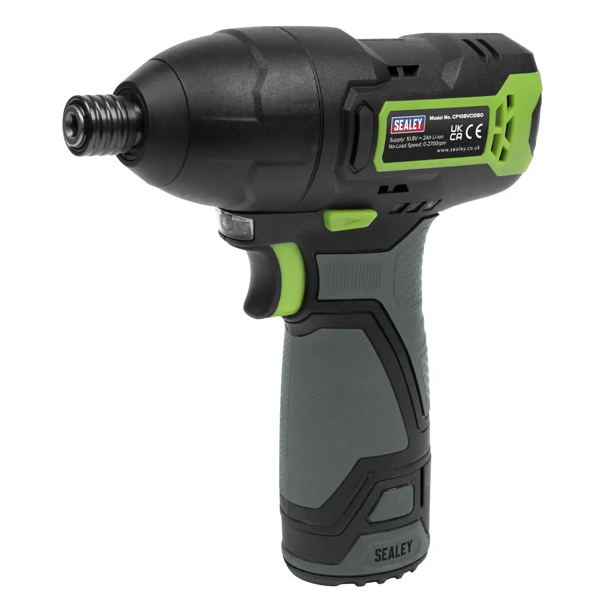 Sealey Cordless Impact Driver 1/4"Hex Drive 10.8V 2Ah SV10.8 Series - Image 6