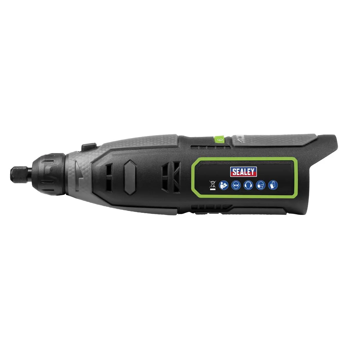 Sealey Cordless Multipurpose Mini Grinder Kit 10.8V 2Ah SV10.8 Series - Image 6