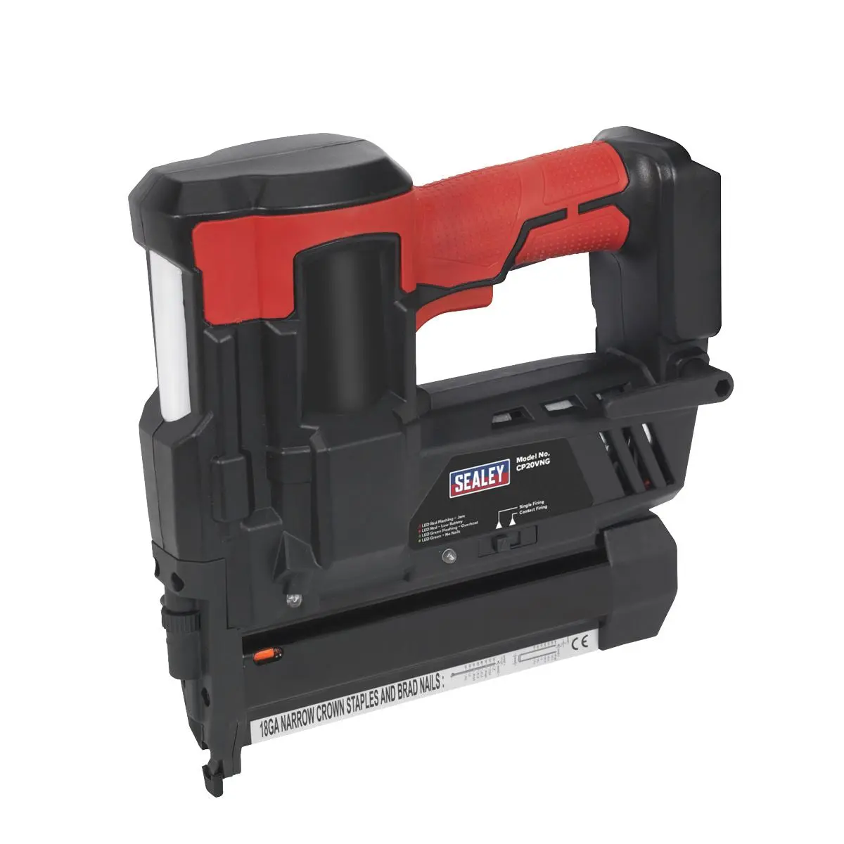 Sealey SV20 Series 18G Cordless Nail/Staple Gun 20V - Body Only - Image 3