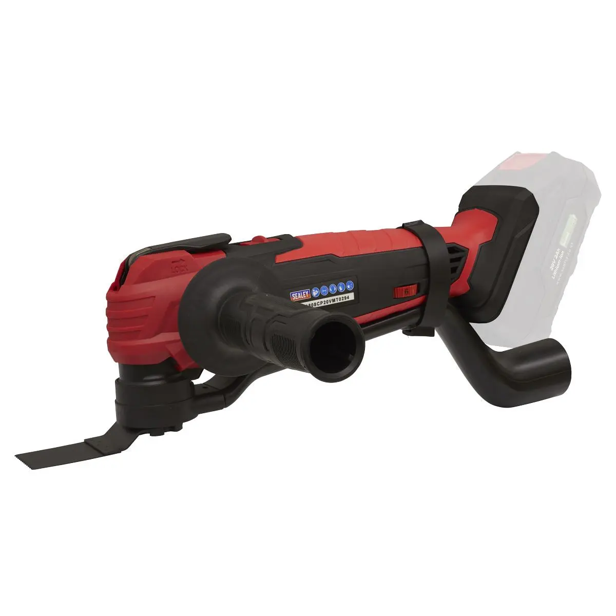 Sealey Cordless Oscillating Multi-Tool Kit 20V SV20 Series - 2 Batteries - Image 4
