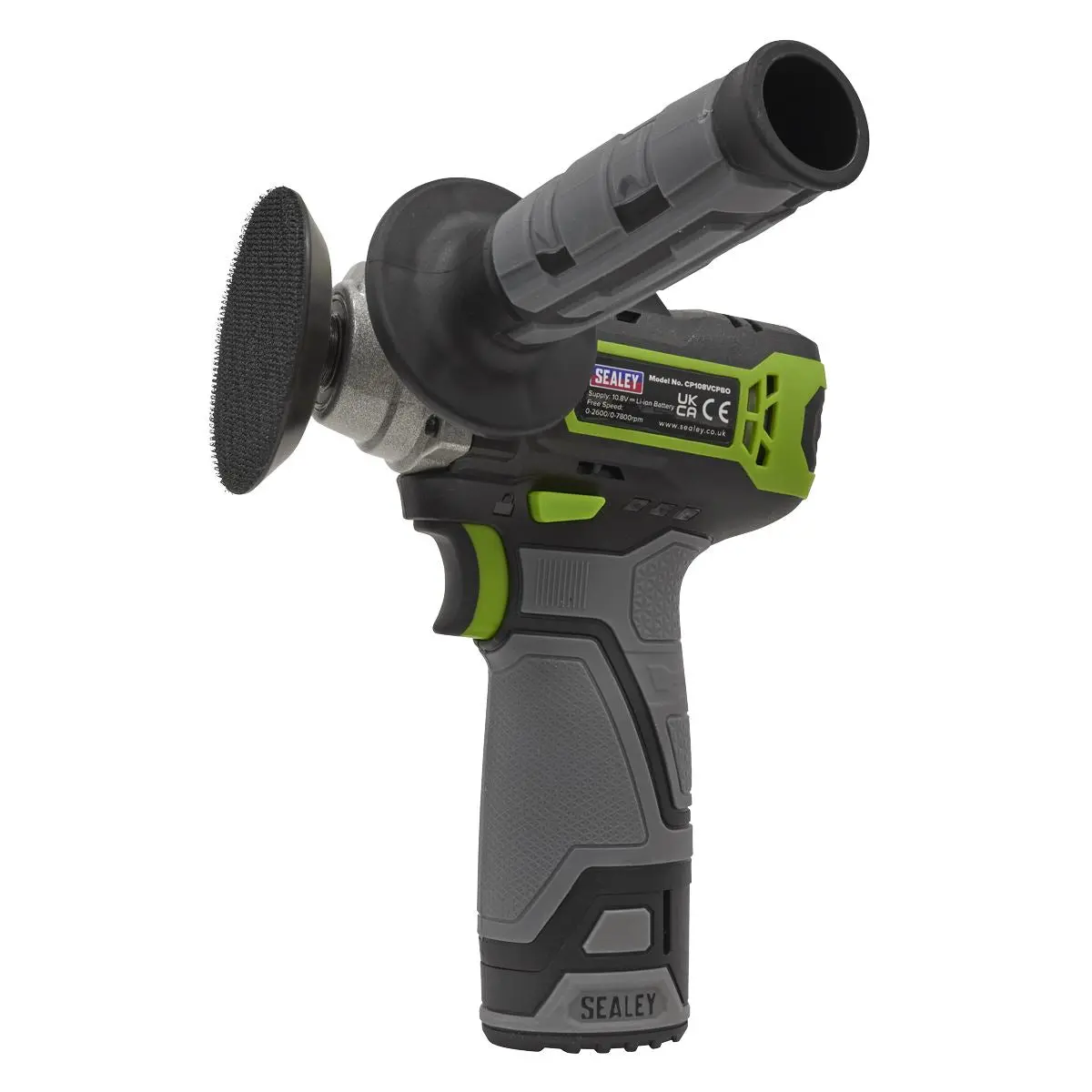 Sealey SV10.8 Series 75mm Cordless Polisher 10.8V - Body Only - Image 5