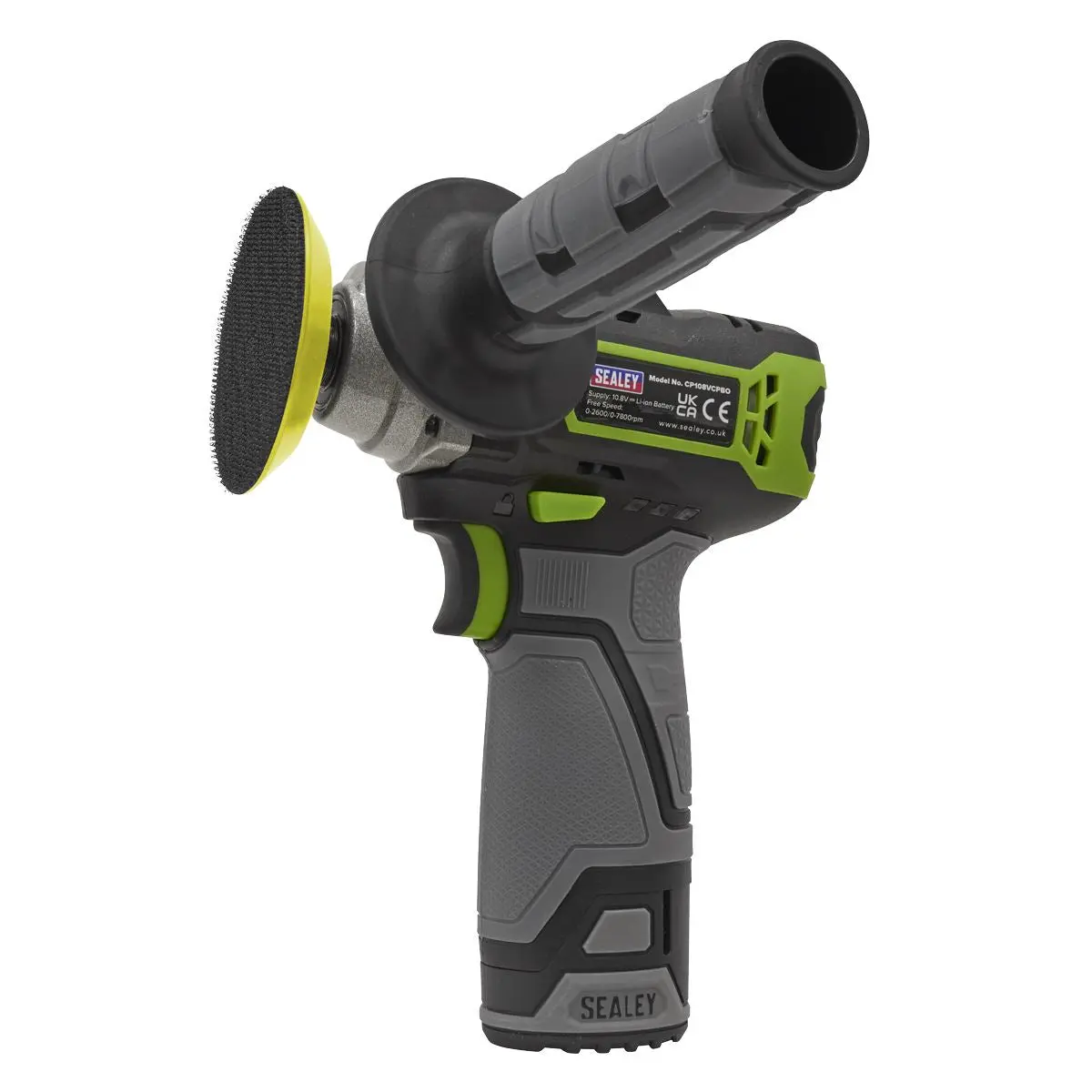 Sealey SV10.8 Series 75mm Cordless Polisher 10.8V - Body Only - Image 9