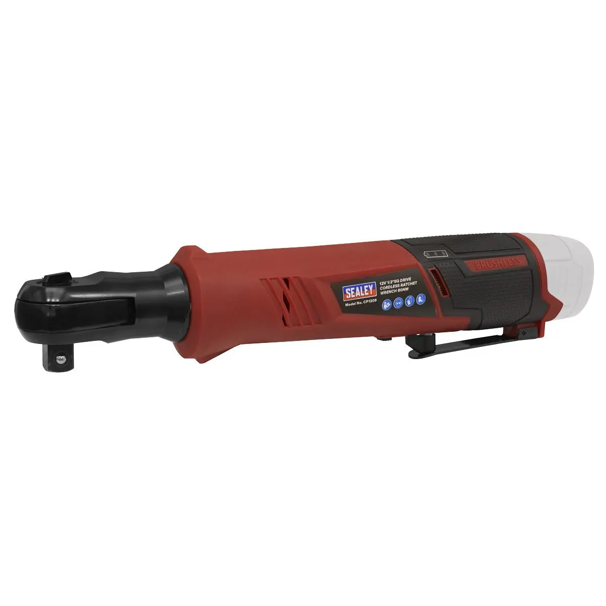 Sealey Cordless Ratchet Wrench Kit 1/2"Sq Drive 12V SV12 Series - 2 Batteries - Image 6