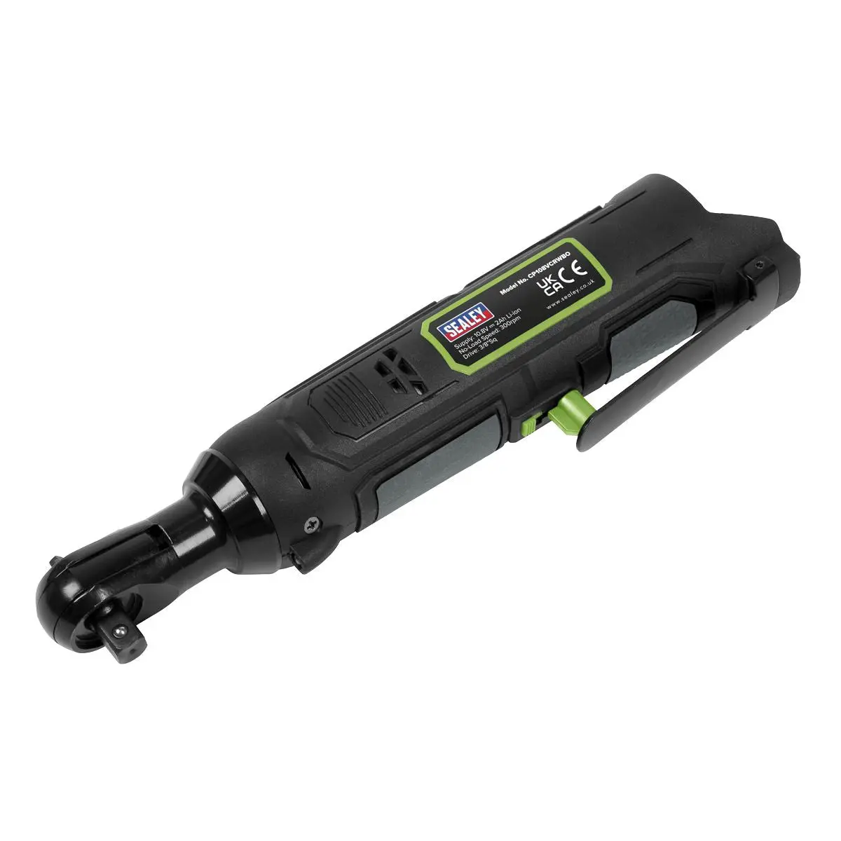 Sealey Cordless Ratchet Wrench 3/8"Sq Drive 10.8V SV10.8 Series - Body Only - Image 4