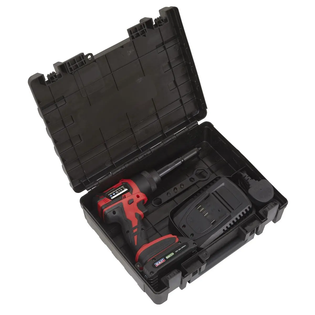 Sealey Cordless Riveter 20V 2Ah Lithium-ion - Image 4