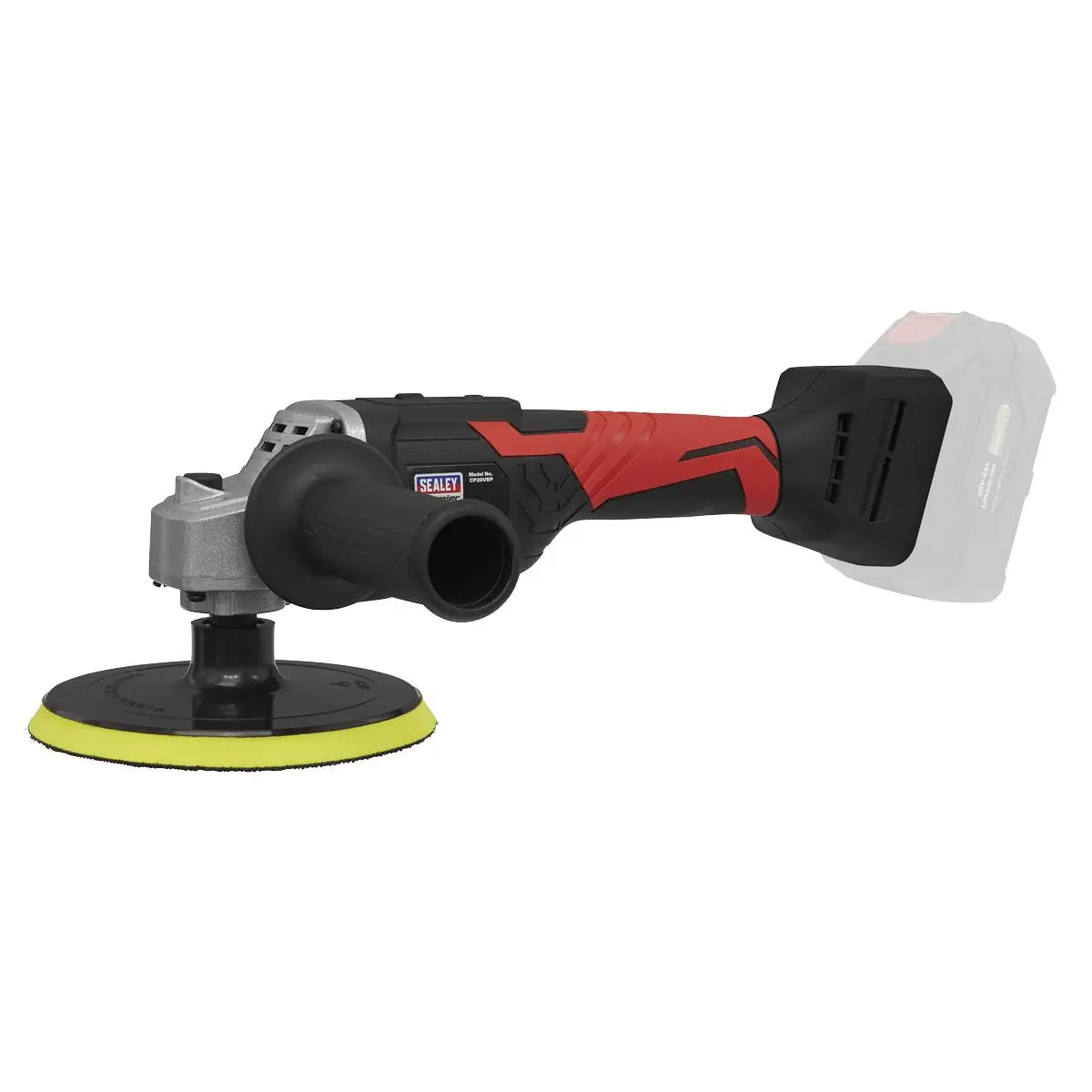 Sealey Premier Cordless Rotary Polisher Kit 20V 4Ah SV20 Series Ø150mm - 2 Batteries - Image 3