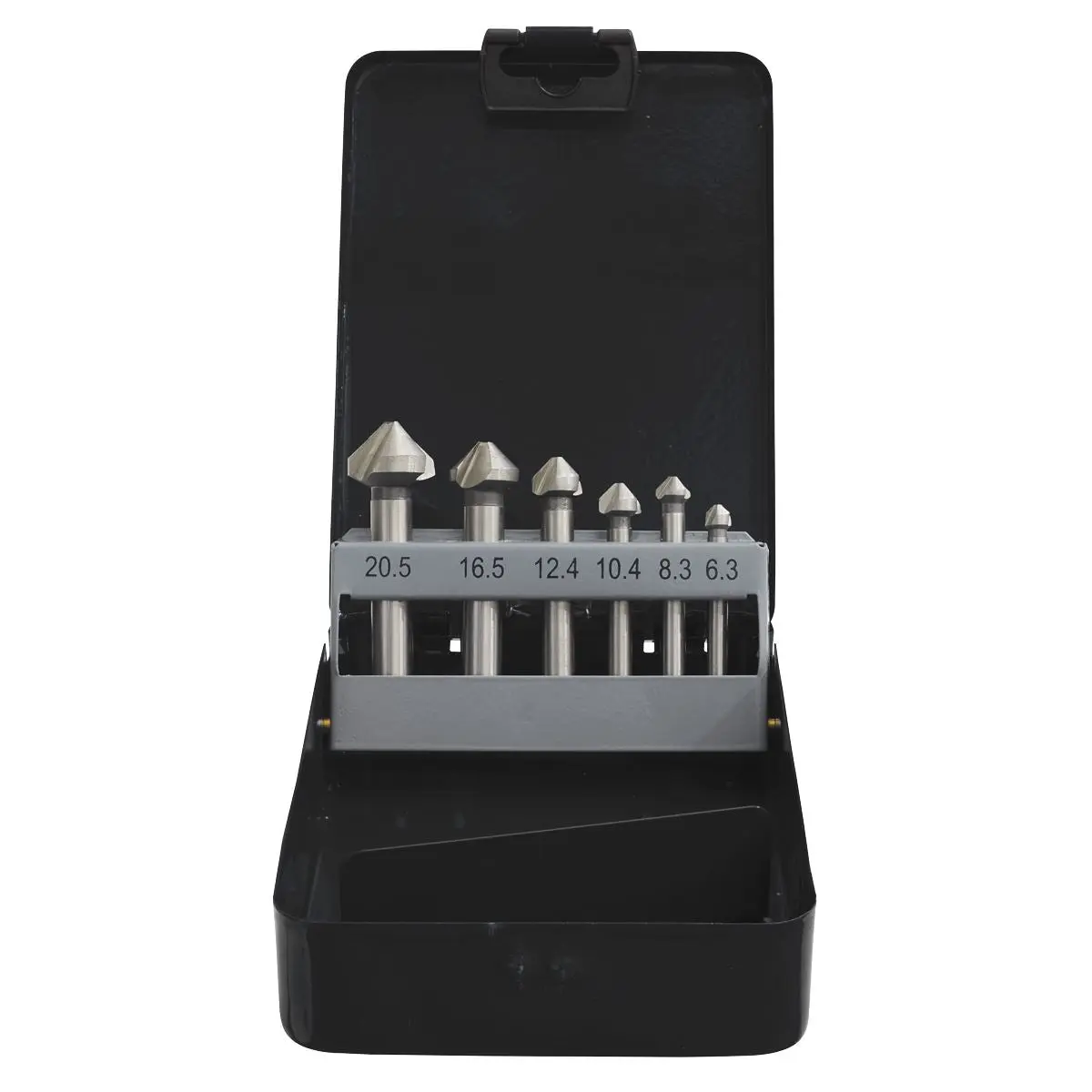 Sealey Countersink Bit Set 6pc - 3 x V Flutes - Image 4