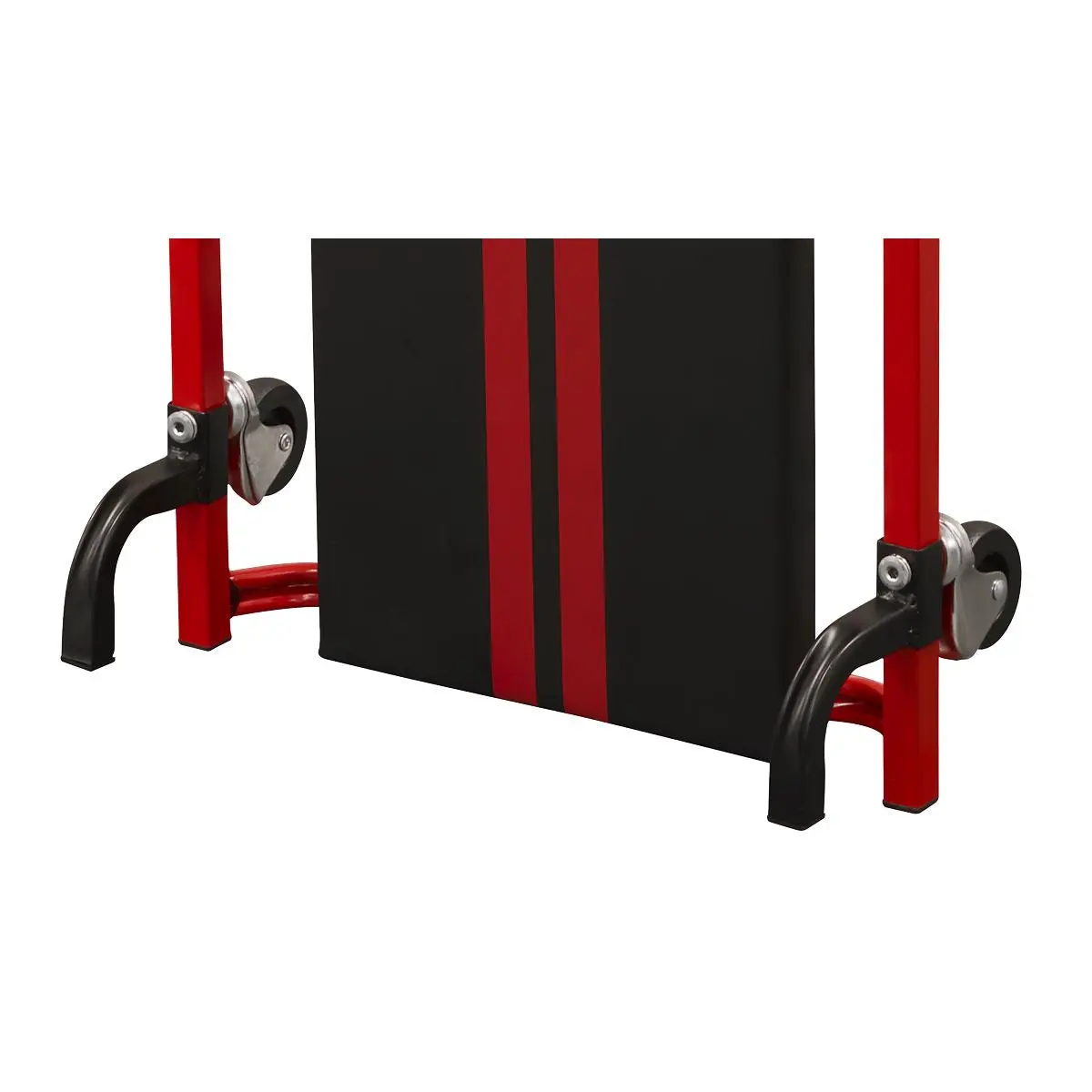 Sealey 36" Deluxe American-Style Creeper with Steel Frame & 6 Wheels - Red - Image 11