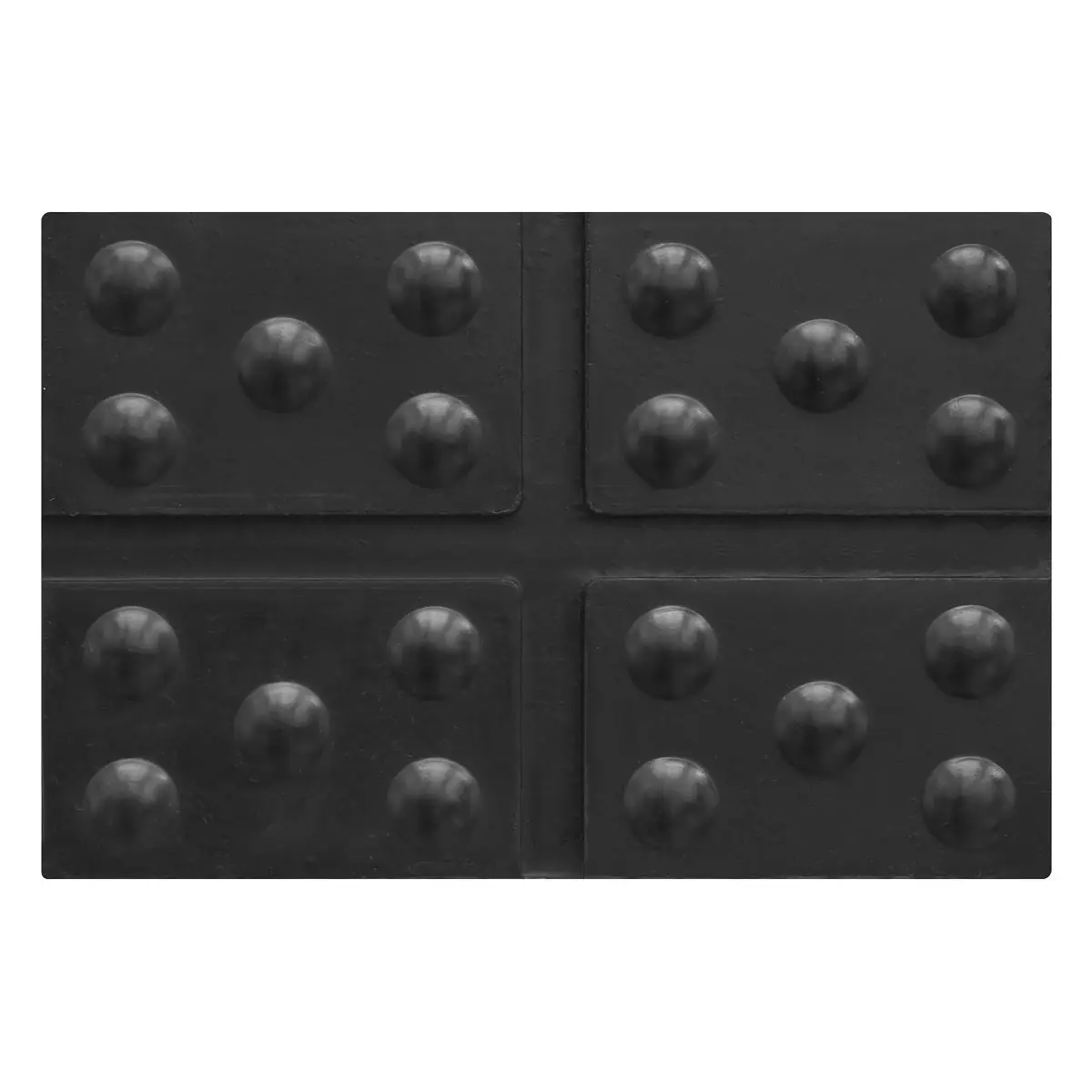 Sealey Cross Slotted Rubber Support for Viking Jacking Beams - Image 4