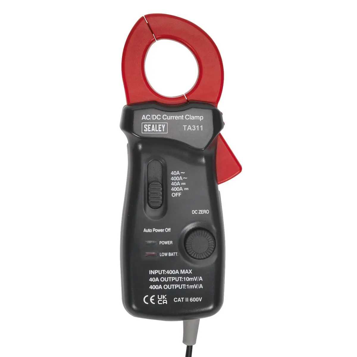 Sealey Current Clamp 40A/400A AC/DC - Ø28mm - Image 2