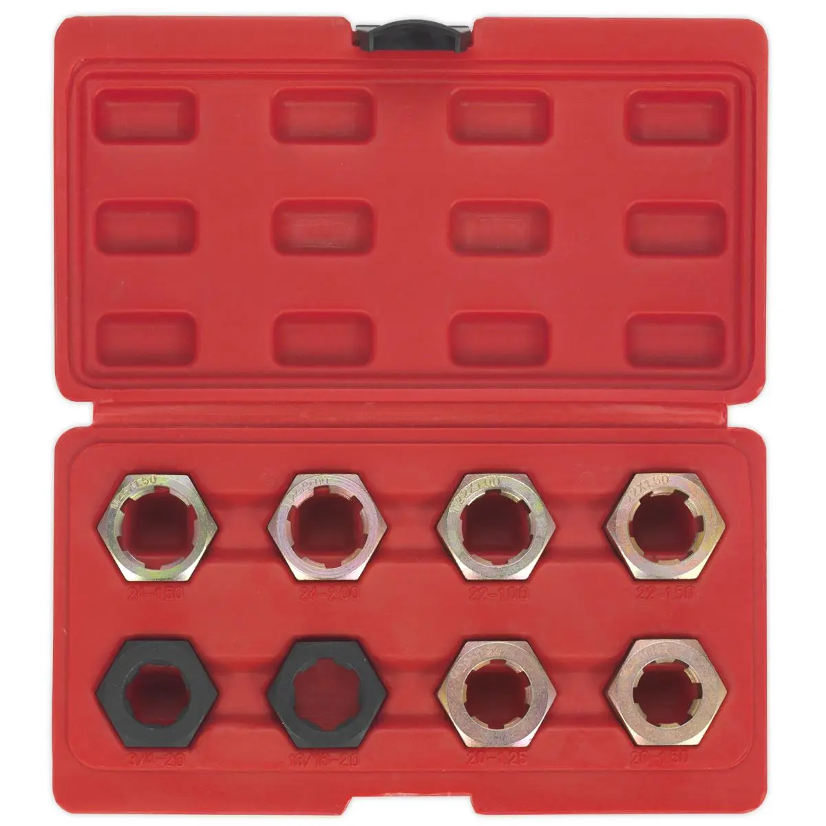 Sealey CVJ Thread Chaser Set 8pc - Image 3