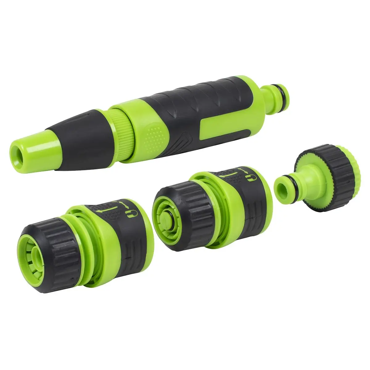 Sealey Deluxe Hose Nozzle & Connector Set 4pc - Image 2