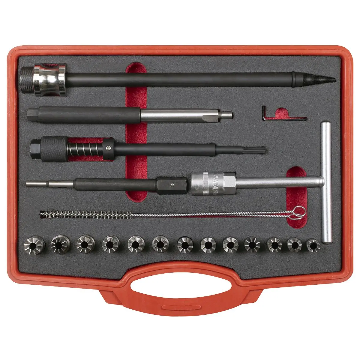 Sealey Diesel Injector Seat Cutter Set 21pc - Image 5