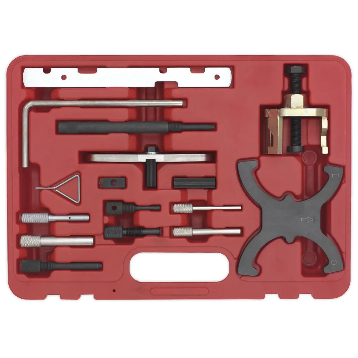 Sealey Diesel/Petrol Engine Timing Tool Combination Kit - for Ford, PSA - Belt/Chain Drive - Image 2
