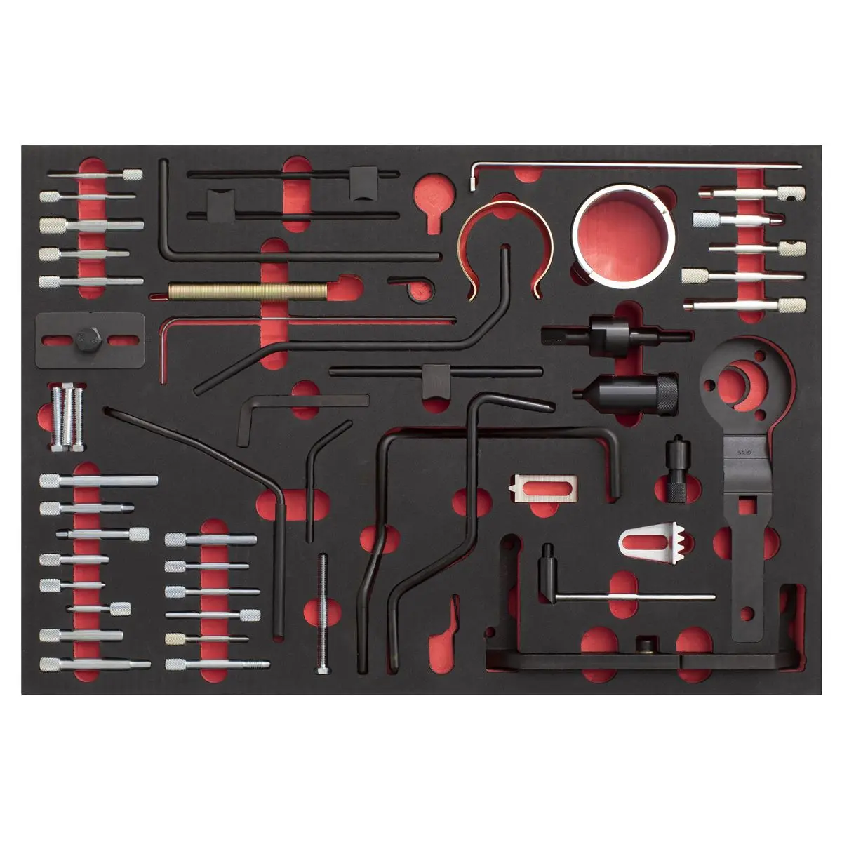 Sealey Diesel & Petrol Master Timing Tool Kit 48pc - for PSA - Belt/Chain Drive - Image 3