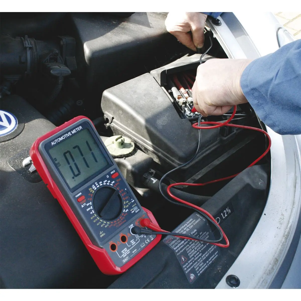 Sealey Digital Automotive Analyser 11-Function - Image 3