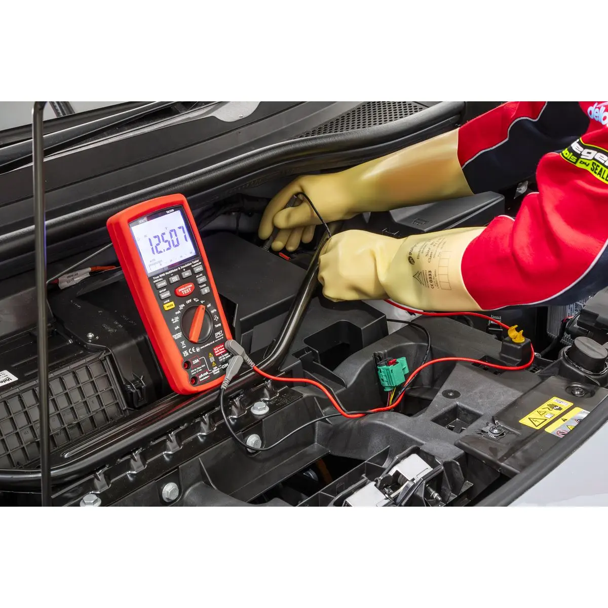 Sealey Digital Automotive Analyser/Insulation Tester - Hybrid/Electric Vehicles - Image 4